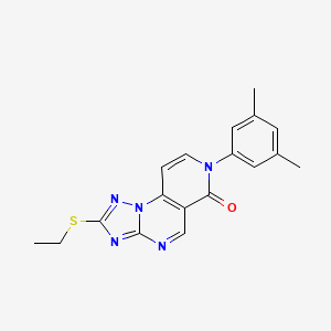 7-(3,5-dimethylphenyl)-2-(ethylsulfanyl)pyrido[3,4-e][1,2,4]triazolo[1,5-a]pyrimidin-6(7H)-one