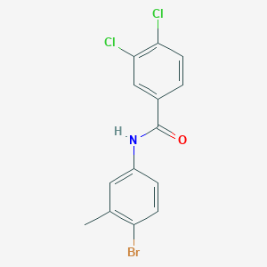 N-(4-bromo-3-methylphenyl)-3,4-dichlorobenzamide