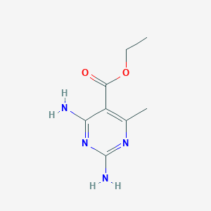 Ethyl 2,4-diamino-6-methylpyrimidine-5-carboxylate