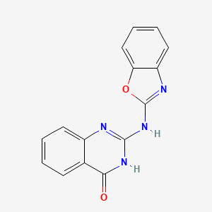 2-(1,3-Benzoxazol-2-ylamino)quinazolin-4-ol