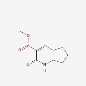 Ethyl 2-oxo-2,5,6,7-tetrahydro-1H-cyclopenta[b]pyridine-3-carboxylate