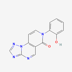 7-(2-hydroxyphenyl)pyrido[3,4-e][1,2,4]triazolo[1,5-a]pyrimidin-6(7H)-one