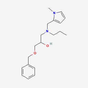 [3-(Benzyloxy)-2-hydroxypropyl][(1-methyl-1H-pyrrol-2-YL)methyl]propylamine