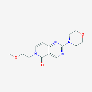 6-(2-methoxyethyl)-2-(morpholin-4-yl)pyrido[4,3-d]pyrimidin-5(6H)-one