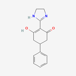 2-Imidazolidin-2-ylidene-5-phenylcyclohexane-1,3-dione