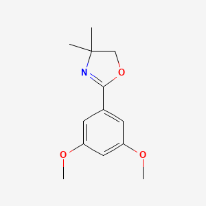 2-(3,5-Dimethoxyphenyl)-4,4-dimethyl-4,5-dihydro-1,3-oxazole