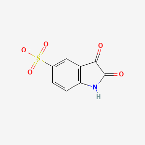 2,3-dioxo-2,3-dihydro-1H-indole-5-sulfonate