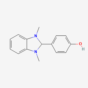 Phenol, 4-(2,3-dihydro-1,3-dimethyl-1H-benzimidazol-2-yl)-