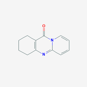 2H-Pyrido[2,1-b]quinazolin-6-one, 1,3,4,6-tetrahydro