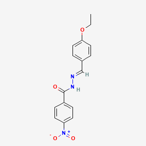 N'-(4-ethoxybenzylidene)-4-nitrobenzohydrazide