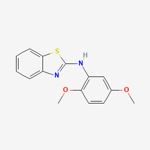 N-(2,5-dimethoxyphenyl)-1,3-benzothiazol-2-amine