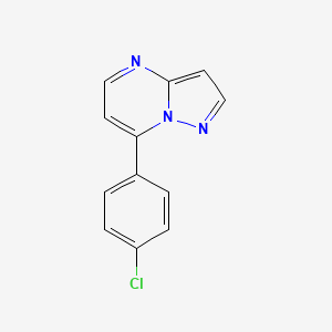 7-(4-Chlorophenyl)pyrazolo[1,5-a]pyrimidine