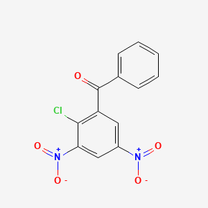 molecular formula C13H7ClN2O5 B11186585 (2-Chloro-3,5-dinitrophenyl)(phenyl)methanone 