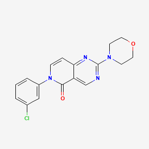 6-(3-chlorophenyl)-2-(morpholin-4-yl)pyrido[4,3-d]pyrimidin-5(6H)-one