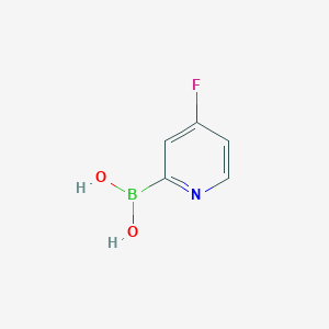 B111869 (4-Fluoropyridin-2-yl)boronic acid CAS No. 1208101-73-8