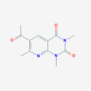 6-acetyl-1,3,7-trimethylpyrido[2,3-d]pyrimidine-2,4(1H,3H)-dione