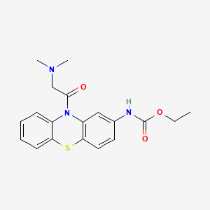 [10-(2-Dimethylamino-acetyl)-10H-phenothiazin-2-yl]-carbamic acid ethyl ester