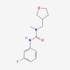 N-(3-Fluorophenyl)-N-methyl-N-[(tetrahydro-3-furanyl)methyl]-urea