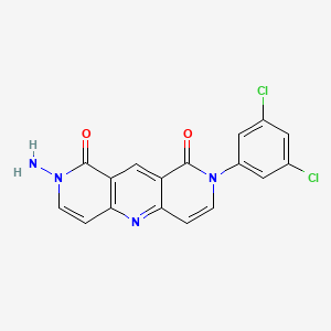 2-amino-8-(3,5-dichlorophenyl)pyrido[4,3-b][1,6]naphthyridine-1,9(2H,8H)-dione