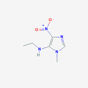 N-ethyl-1-methyl-4-nitro-1H-imidazol-5-amine