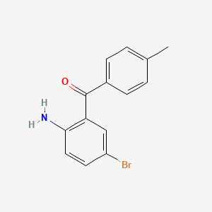 (2-Amino-5-bromophenyl)(P-tolyl)methanone