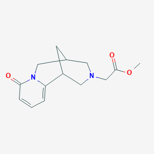 molecular formula C14H18N2O3 B11188094 methyl (8-oxo-1,5,6,8-tetrahydro-2H-1,5-methanopyrido[1,2-a][1,5]diazocin-3(4H)-yl)acetate 