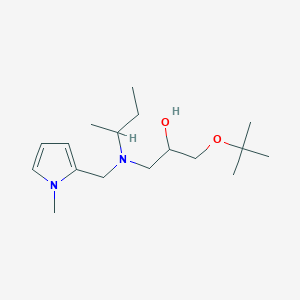 (Butan-2-YL)[3-(tert-butoxy)-2-hydroxypropyl][(1-methyl-1H-pyrrol-2-YL)methyl]amine