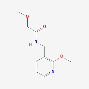 2-Methoxy-N-((2-methoxypyridin-3-yl)methyl)acetamide