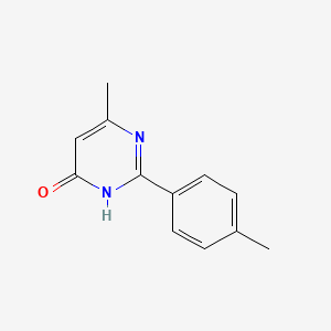 6-methyl-2-(4-methylphenyl)pyrimidin-4(3H)-one