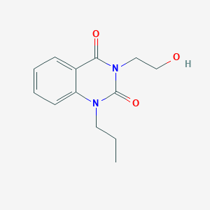 3-(2-hydroxyethyl)-1-propylquinazoline-2,4(1H,3H)-dione