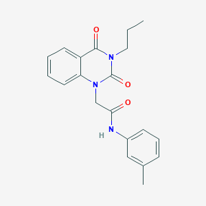 2-(2,4-dioxo-3-propyl-3,4-dihydroquinazolin-1(2H)-yl)-N-(3-methylphenyl)acetamide