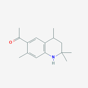 1-(2,2,4,7-Tetramethyl-1,2,3,4-tetrahydroquinolin-6-yl)ethanone