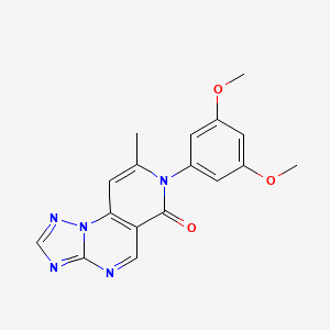 7-(3,5-dimethoxyphenyl)-8-methylpyrido[3,4-e][1,2,4]triazolo[1,5-a]pyrimidin-6(7H)-one