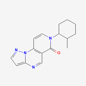 7-(2-methylcyclohexyl)pyrazolo[1,5-a]pyrido[3,4-e]pyrimidin-6(7H)-one