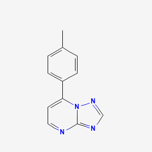 7-(4-Methylphenyl)[1,2,4]triazolo[1,5-a]pyrimidine