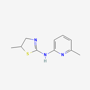 6-methyl-N-(5-methyl-4,5-dihydro-1,3-thiazol-2-yl)pyridin-2-amine