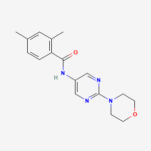 2,4-Dimethyl-N-(2-morpholino-5-pyrimidinyl)benzamide