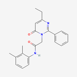 N-(2,3-dimethylphenyl)-2-(4-ethyl-6-oxo-2-phenylpyrimidin-1(6H)-yl)acetamide