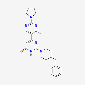 4'-methyl-2-morpholin-4-yl-2'-pyrrolidin-1-yl-4,5'-bipyrimidin-6(1H)-one