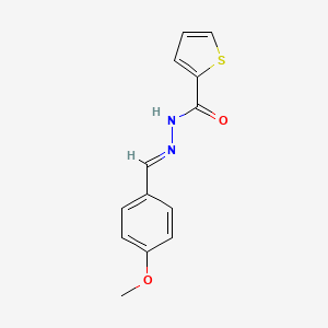 N'-(4-methoxybenzylidene)-2-thiophenecarbohydrazide