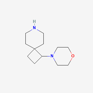 4-(7-Azaspiro[3.5]nonan-1-yl)morpholine