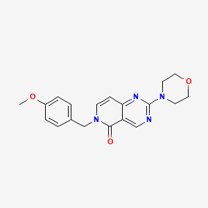 6-(4-methoxybenzyl)-2-(morpholin-4-yl)pyrido[4,3-d]pyrimidin-5(6H)-one