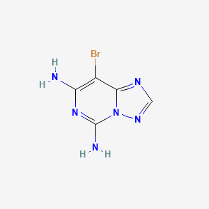 8-Bromo-[1,2,4]triazolo[1,5-c]pyrimidine-5,7-diamine