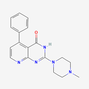 2-(4-methylpiperazin-1-yl)-5-phenylpyrido[2,3-d]pyrimidin-4(3H)-one