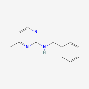 molecular formula C12H13N3 B11191521 N-benzyl-4-methylpyrimidin-2-amine 