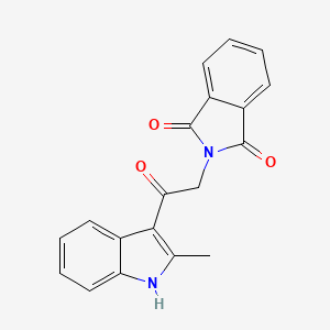 2-[2-(2-methyl-1H-indol-3-yl)-2-oxoethyl]-1H-isoindole-1,3(2H)-dione