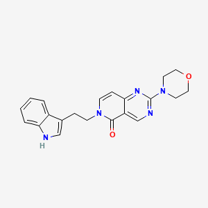 6-[2-(1H-indol-3-yl)ethyl]-2-(morpholin-4-yl)pyrido[4,3-d]pyrimidin-5(6H)-one