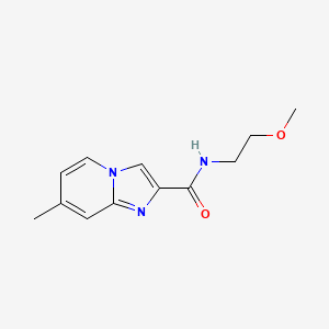 N-(2-methoxyethyl)-7-methylimidazo[1,2-a]pyridine-2-carboxamide