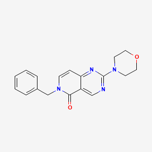 6-benzyl-2-(morpholin-4-yl)pyrido[4,3-d]pyrimidin-5(6H)-one