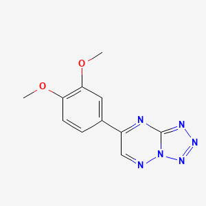 7-(3,4-Dimethoxyphenyl)tetrazolo[1,5-b][1,2,4]triazine